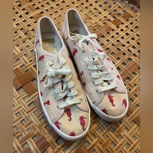 Kate Spade Seahorse Print Keds Sneakers